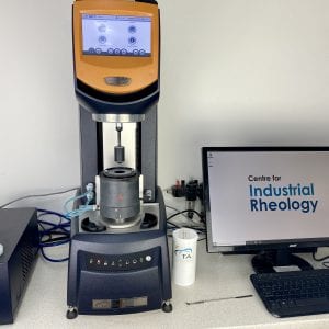 An image of Rhe-Rhe our DHR-10 rheometer.