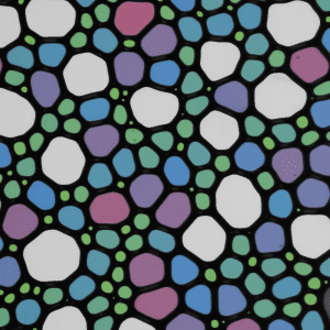 Image capturing foam bubble structure